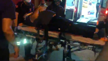 Serikte ticari araç ile otomobil çarpıştı: 1 yaralı