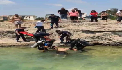 Seyhan Baraj Gölünde kaybolan genci kurbağa adamlar buldu