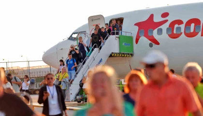 Slovakyadan Gazipaşa-Alanya Havalimanına ilk sefer gerçekleştirildi