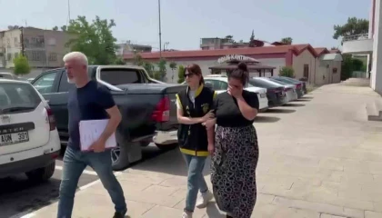 Tanınmamak için çarşafa girip hırsızlık yapan kadın tutuklandı