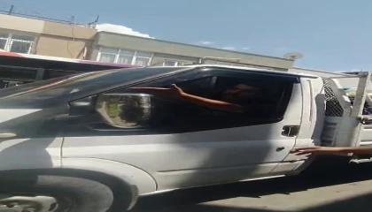 Ters yöne girdi, kadın otobüs şoförüne zorluk yaşattı