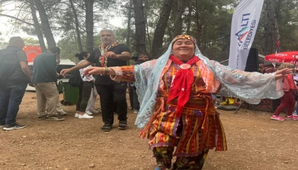 Yörük Festivalinde Konyaaltı çadırı ilgi gördü