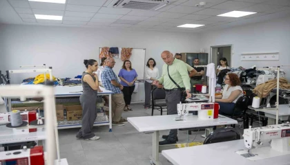 AB Heyeti, Halkkent Sosyal Girişimcilik Merkezinde incelemelerde bulundu