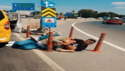 Adanada ilginç kavga kamerada