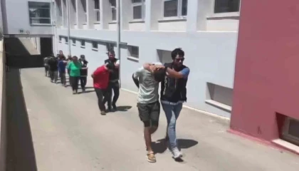 Adanada torbacı operasyonu: 7 tutuklama