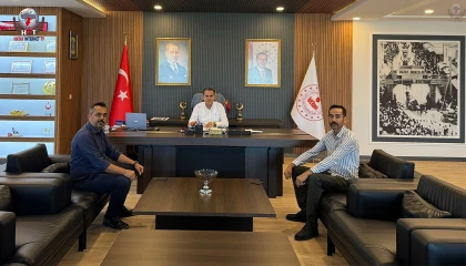 AKDAŞ YANGIN MERKEZİ OLAN MAHALLE MUHTARLARINI AĞIRLADI