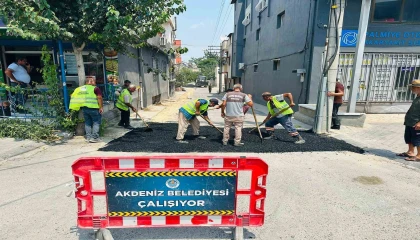 Akdenizin her mahallesine hizmet götürülüyor
