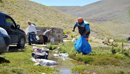 Alanyada yaylalara katı atık toplama hizmeti sunuluyor