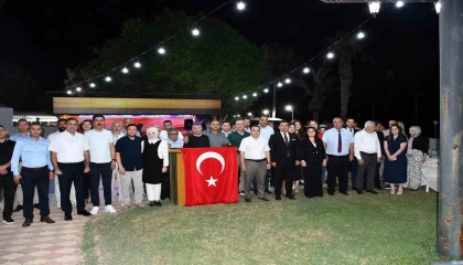 Anamur ve Aydıncıktaki hakim ve savcılara veda programı