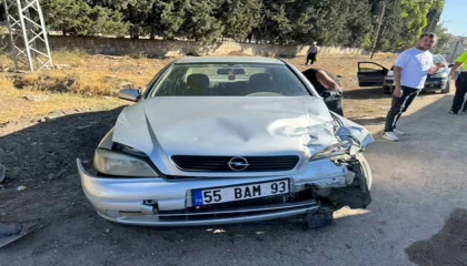 Antakyada trafik kazası: 2 yaralı