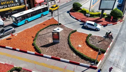 Antalya Büyükşehir Belediyesi kurakçıl peyzajda da öncü