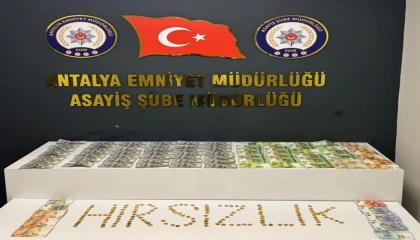 Antalyada evden 2 milyon liralık altın ve döviz hırsızlığı