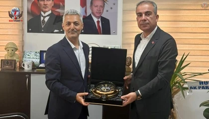 BAŞKAN ÇELİK’TEN İL MÜDÜRÜ DİNÇ’E ZİYARET