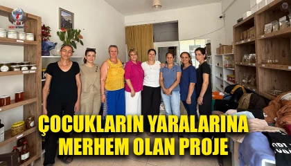 ÇOCUKLARIN YARALARINA MERHEM OLAN PROJE