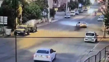 Drift denemesi hüsranla bitti: Hem kaza yaptı hem ceza yedi