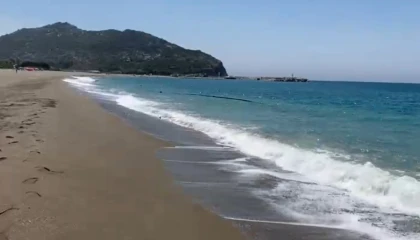 Gazipaşa Selinus Sahili kıyısında 500 metrelik boru bulundu