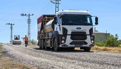 Gülnar kırsalında ulaşımın kalitesi arttırıldı