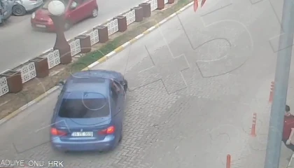 Hükümet konağı önündeki drifte 74 bin 935 TL ceza