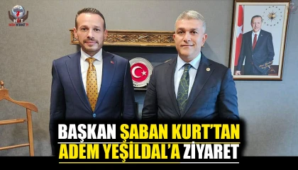 İLÇE BAŞKANI KURT’TAN VEKİL YEŞİLDAL’A ZİYARET