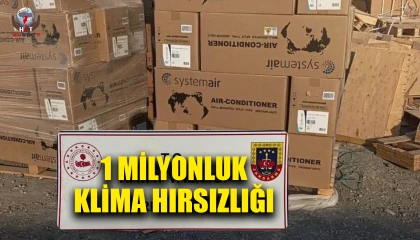 İnşaattan 1 milyonluk 30 klima ünitesi çalan 3 şüpheli tutuklandı