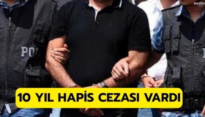 İskenderun'da 10 yıl kesinleşmiş hapis cezası bulunan şahıs yakalandı