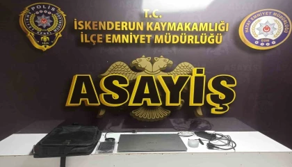 İskenderunda işyeri hırsızlığı: 3 şüpheli tutuklandı