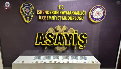 İskenderun’da kumar oynarken yakalanan 4 şahsa 36 bin 988 TL para cezası