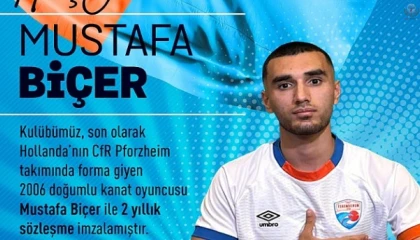 İSKENDERUNSPOR MUSTAFA BİÇER İLE 2 YILLIK SÖZLEŞME İMZALADI