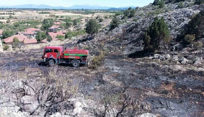 Ispartadaki orman yangını kontrol altına alındı