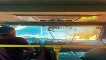 Kahramanmaraş yangınında ekiplerin zorlu mücadelesi