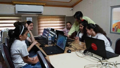 Kahramanmaraşta çocuklara kodlama ve yapay zeka eğitimi