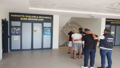 Kahramanmaraşta uyuşturucuya 3 tutuklama