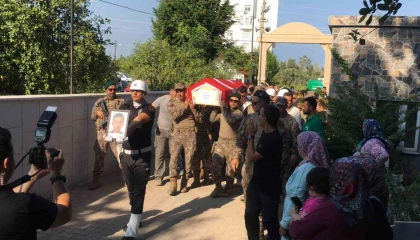 Kazada hayatını kaybeden özel harekat polisi son yolculuğuna uğurlandı