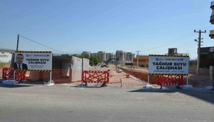 Kepez Fevzi Çakmak Mahallesine 92 milyon TLlik yağmur suyu yatırımı