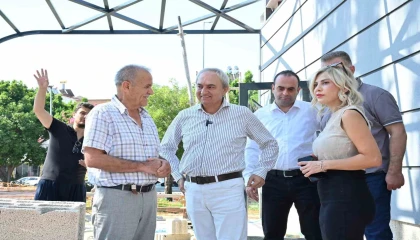 Kepezde inşası süren 112 Acil Sağlık Hizmetleri İstasyonu, yakında hizmete girecek