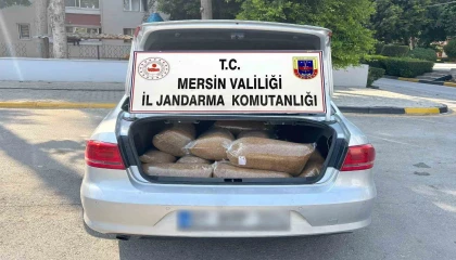 Mersinde 100 kilo kaçak tütün ele geçirildi
