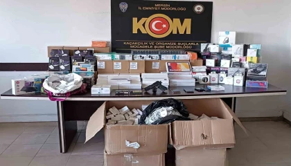Mersinde 2 milyon liralık kaçakçılık operasyonu: 12 gözaltı