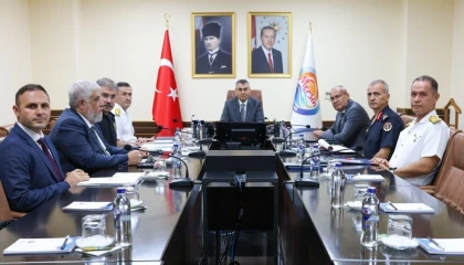 Mersinde Güvenlik ve Asayiş Değerlendirme Toplantısı yapıldı