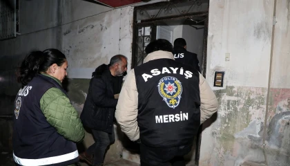 Mersinde huzur ve güvenlik için gece gündüz mücadele