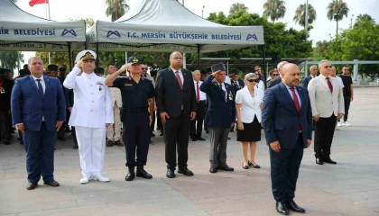 Mersinde Kıbrıs Barış Harekatının 51. yılı törenle kutlandı