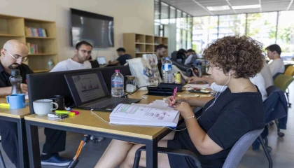 Mersinde okuma salonları yaz boyunca hizmette