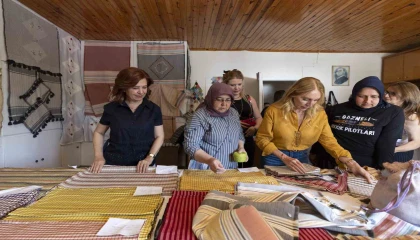 Mersine özgü kumaş ve dokumalar dünyaya açılıyor
