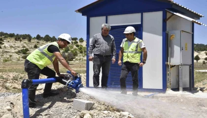 MESKİ, Güzeloluk Mahallesinde su teminini güvence altına aldı