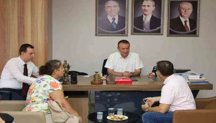 MHPli Abdurrahman Başkan hemşehrilerini dinledi