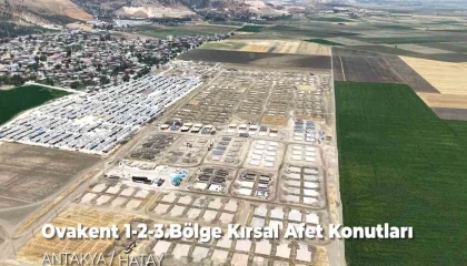 Ovakentte 607 kırsal afet konutu yükseliyor