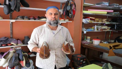 Tescilli Maraş yemenisi yazın ayak dostu