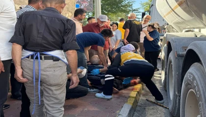 Tırın çarptığı yaşlı adam 24 gündür süren yaşam mücadelesini kaybetti