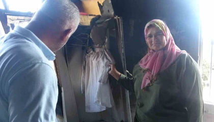 25 yıllık emek kundaklamayla kül oldu: En mutlu günlerini komşu zehire çevirmiş