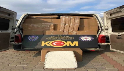 Adanada 17 milyonluk kaçak doldurulmuş sigara ele geçirildi