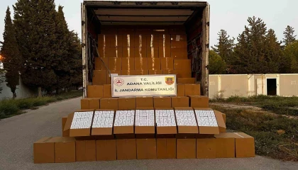 Adanada 6 milyon 500 bin adet makaron ele geçirildi